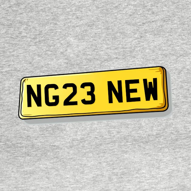 NG23 NEW Newark on Trent Number PlateTake the SE6 CAT Catford number plate on a tour and let everyone know what place stays in your heart no matter where you are. by We Rowdy